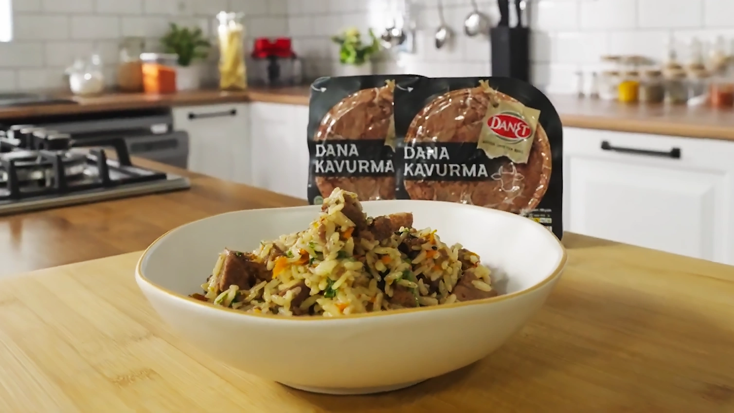 Kavurmalı Sebzeli Pilav