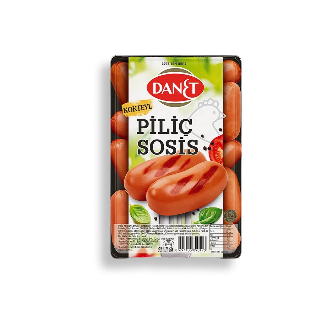 Piliç Kokteyl Sosis