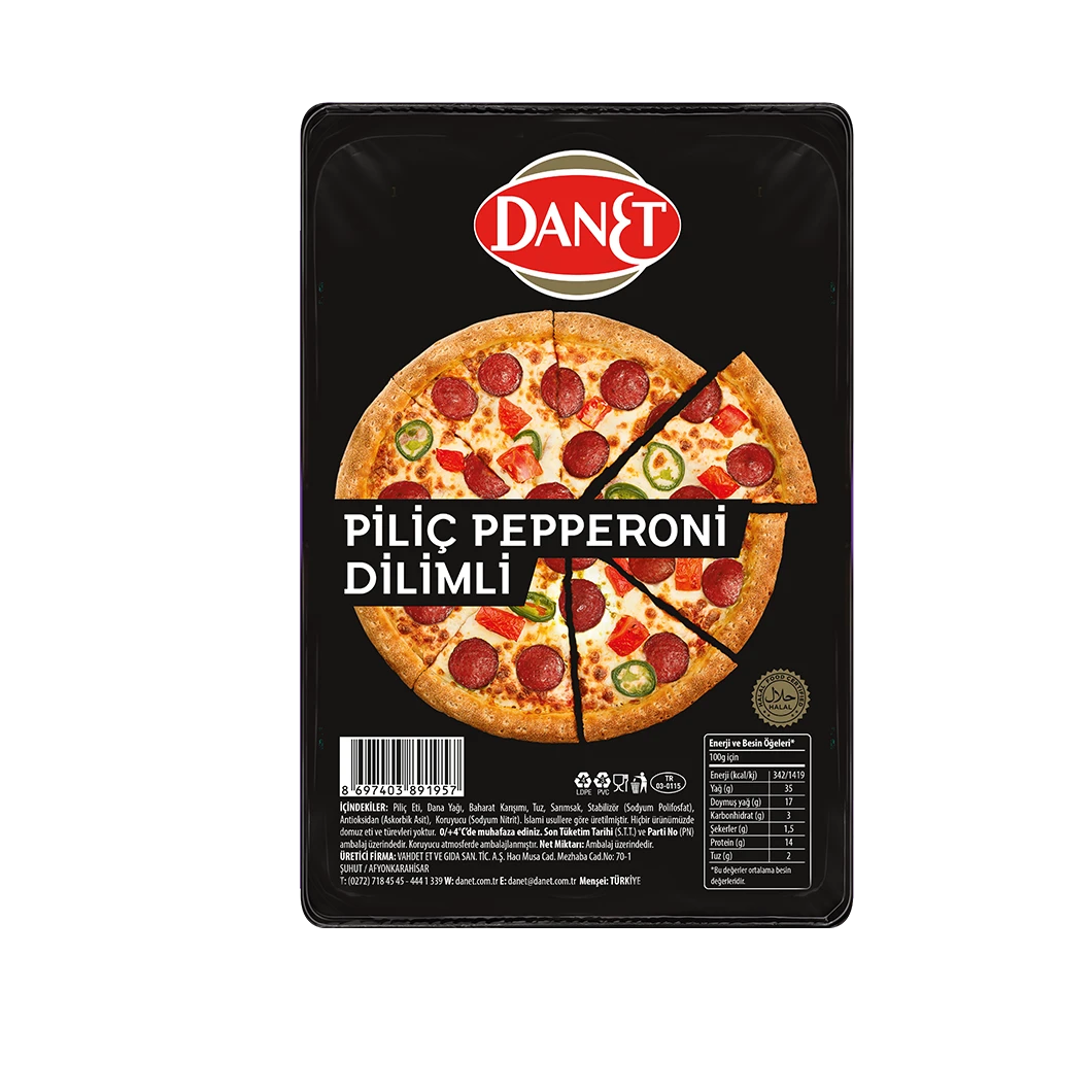 Piliç İnce Dilimli Sucuk